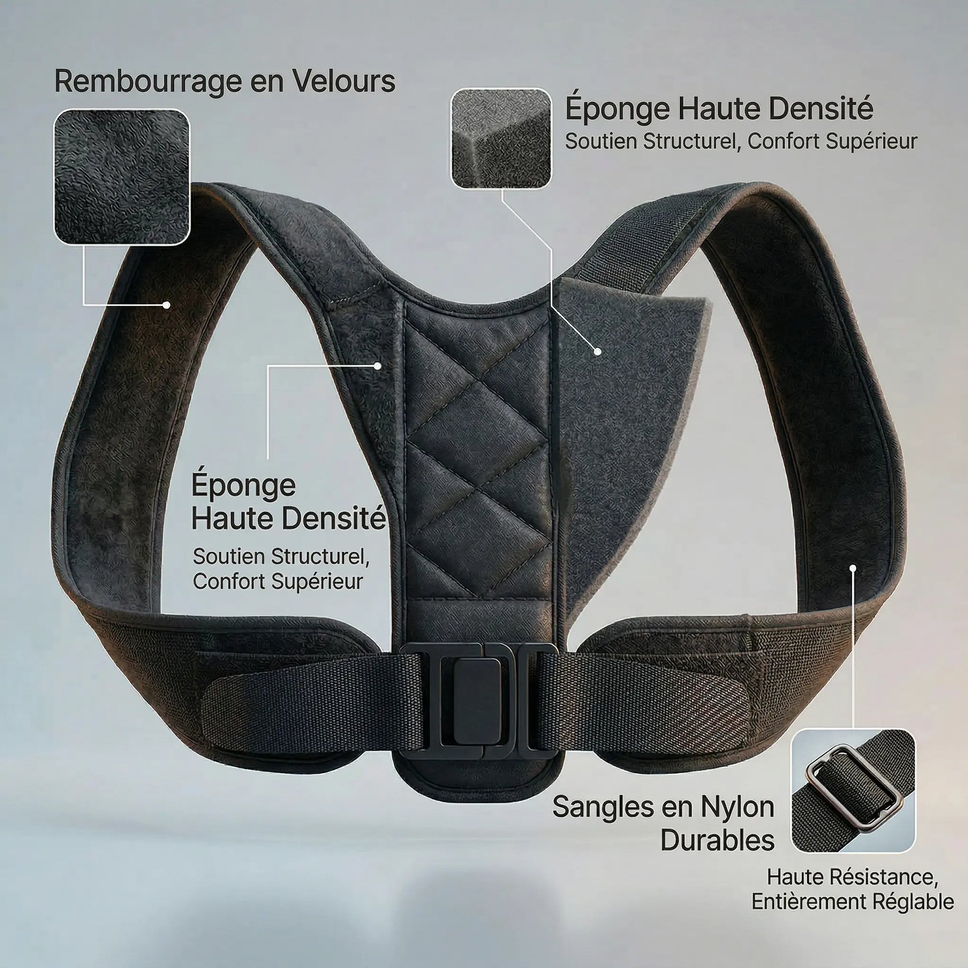 Correcteur de posture invisible - Silhouette & Confiance - MAISON GUIBAL Maison Guibal